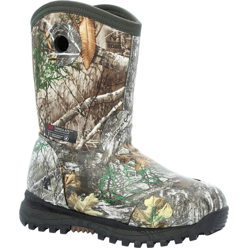 Rocky Youth Spike Big Kid Insulated Hunting Boots image number 0