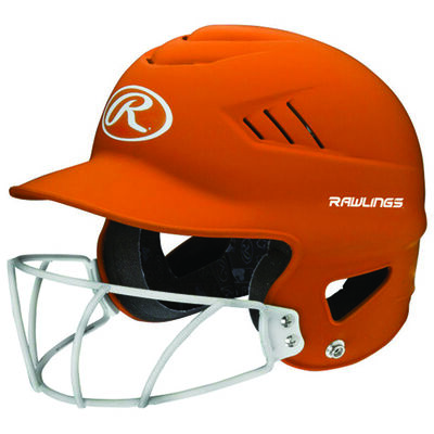 Rawlings Highlighter Fastpitch Batting Helmet With Mask