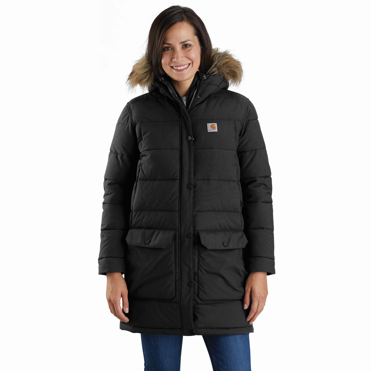 Carhartt 3 4 length coat hot sale