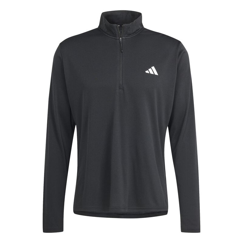 adidas Men's Essential 1/4 Zip Long Sleeve Sweatshirt image number 2