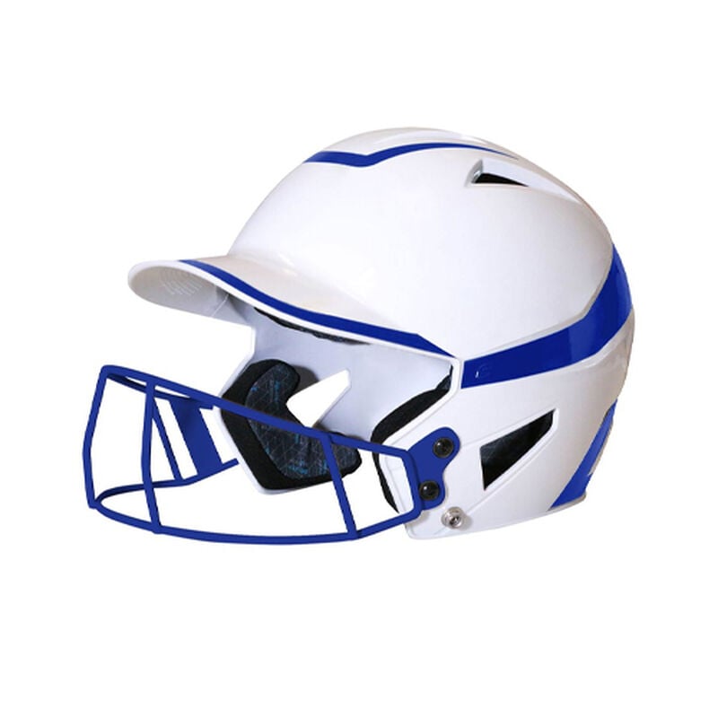 Champro Junior 2-Tone Fast Pitch Helmet with mask image number 0