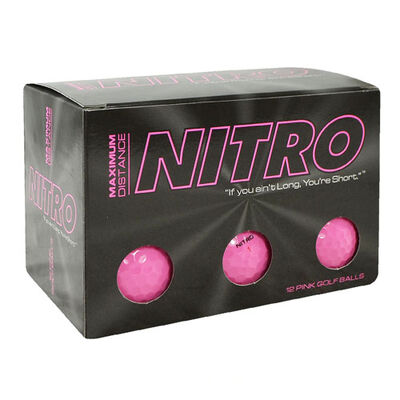 Nitro Golf Maximum Distance Golf Balls 12-Pack