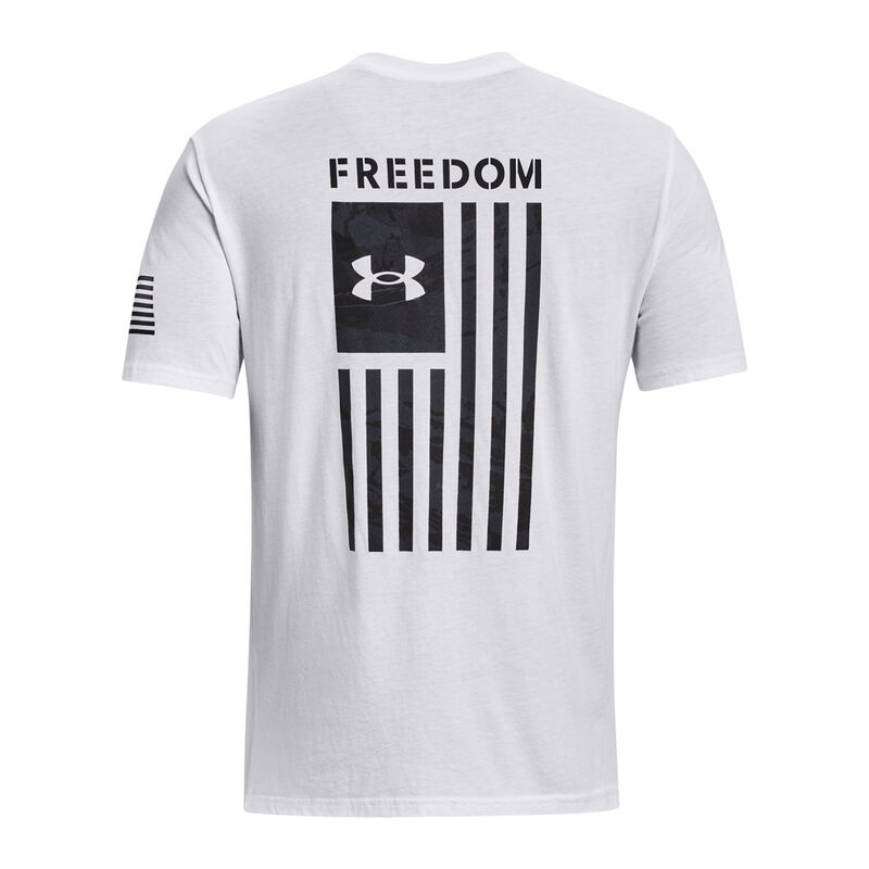 Under Armour Men's Camo Freedom Flag Tee image number 4