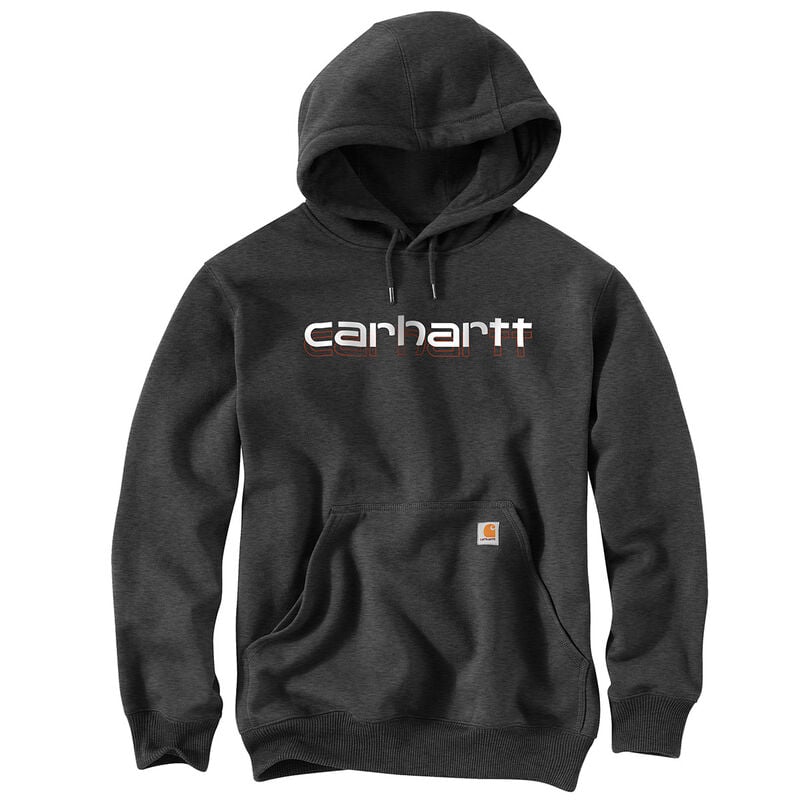 Carhartt Men's Rain Defender Logo Sweatshirt image number 0