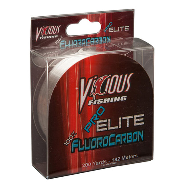 Vicious Fishing Eflo-17 Pro Elite 100% Fluoro ( 17lb Test  200 Yards) image number 0