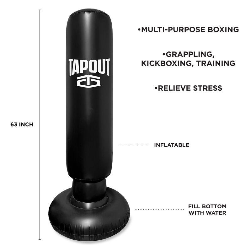 Tapout Inflatable Punching Bag - 63in image number 1
