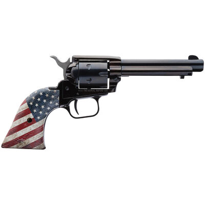 Heritage Mfg RR 22LR 6RD 4.75" Blk/Flag Revolver