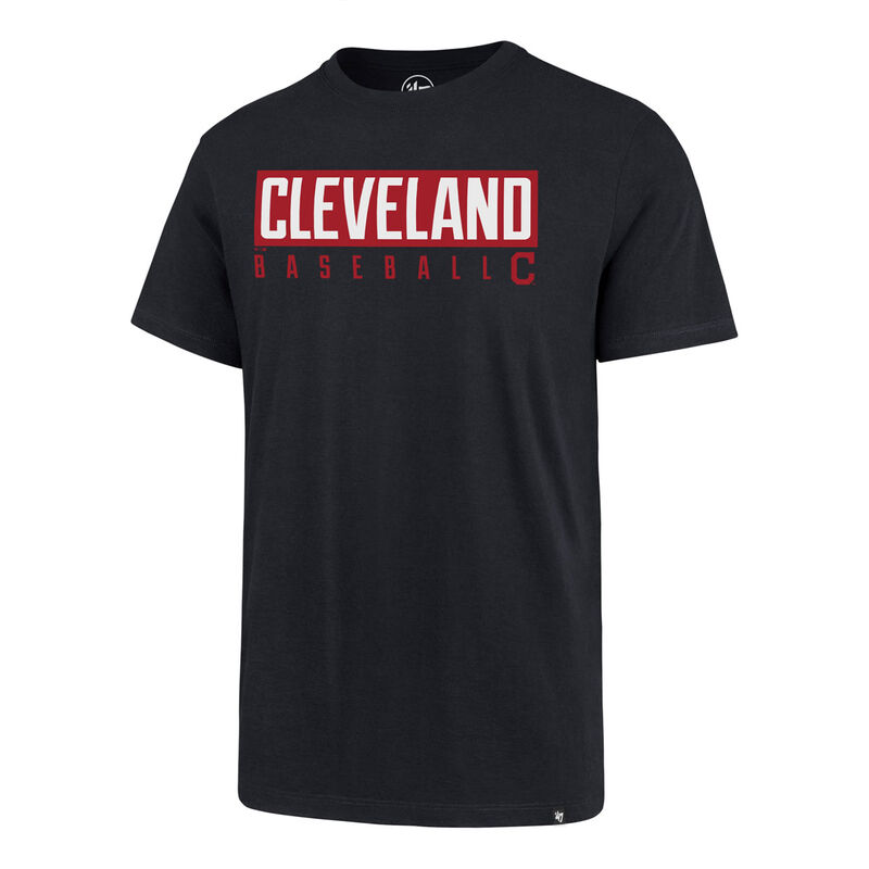 47 Brand Cleveland Guardians Fall Navy Dub Major Super Rival Tee Men image number 0