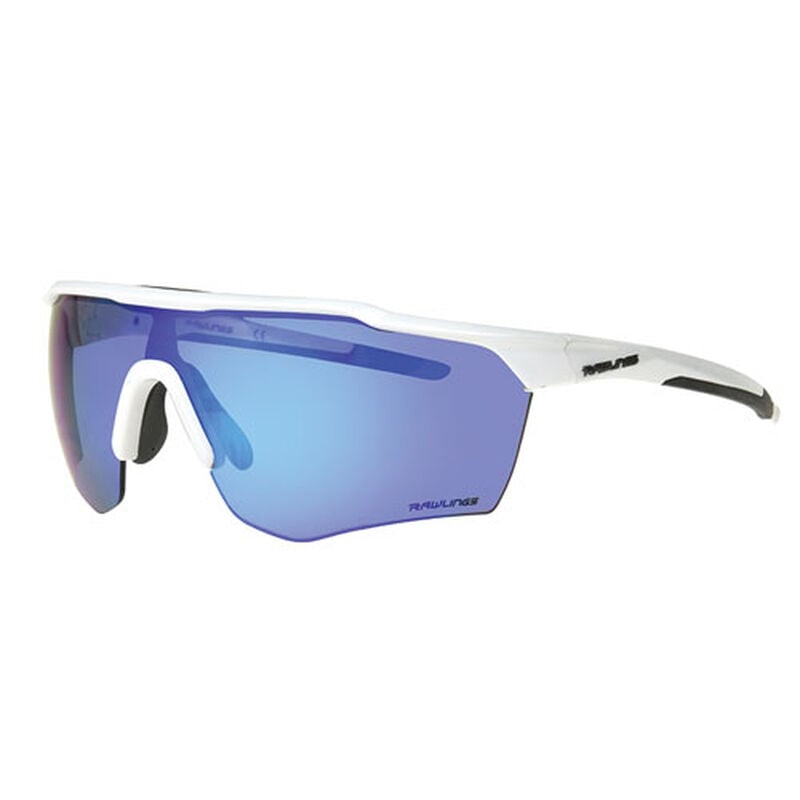 Rawlings White Blue Shield Marquis Sunglasses image number 0