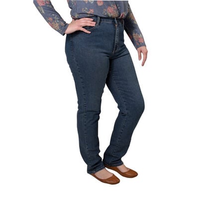 Full Blue Women's Misses 5 Pocket Jeans