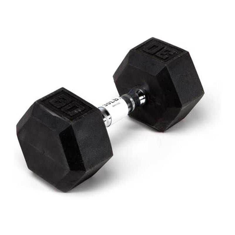Marcy 30lb. Rubber Dumbbell image number 0