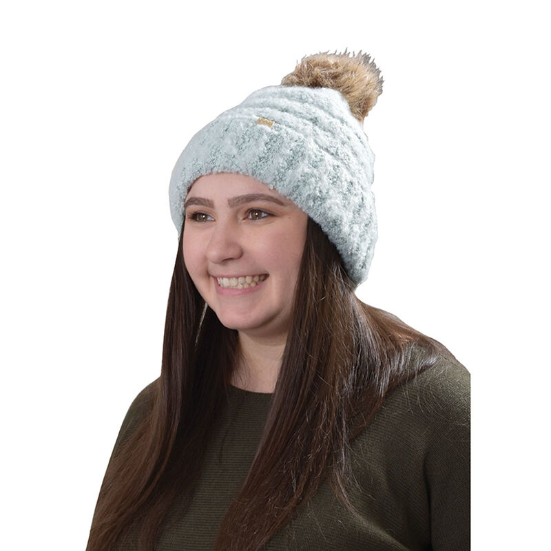 David & Young Women's Marled Pom Beanie image number 0