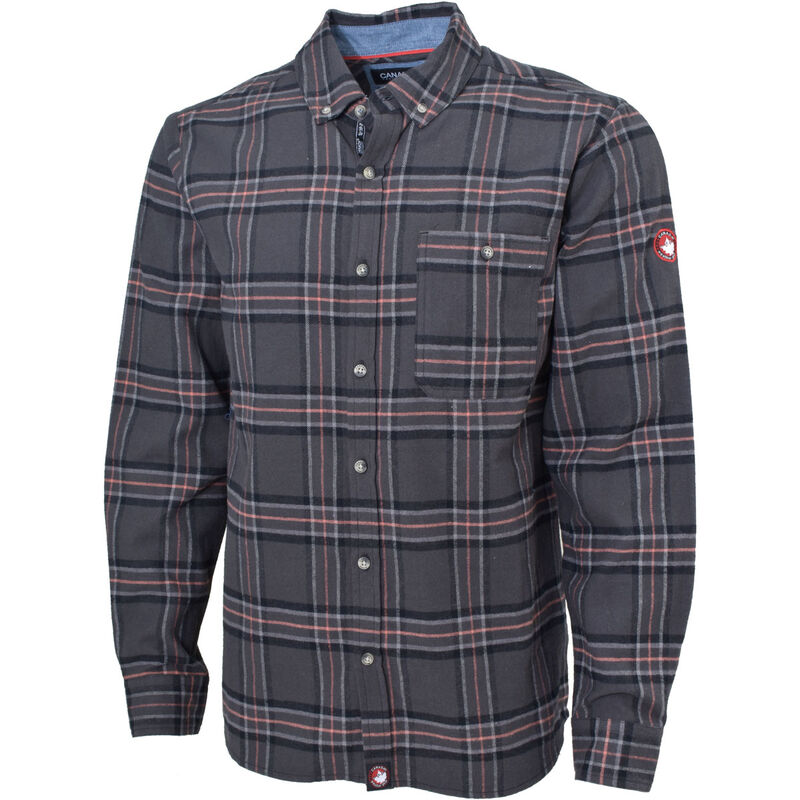 Canada Weather Gear Men's Plaid Flannel Shirt image number 1