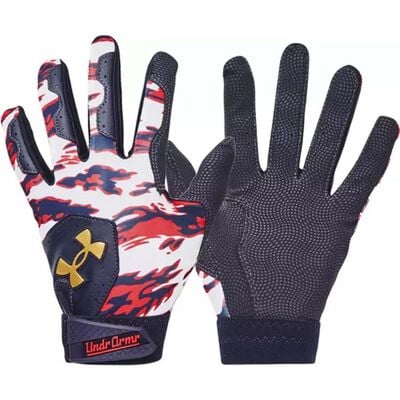 Under Armour Youth USA Clean-Up Culture Batting Gloves