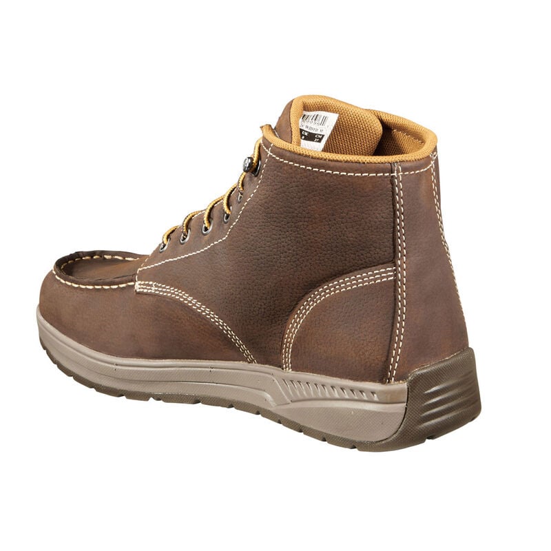 Men's Lightweight Wedge 4" Moc Soft Toe Work Boots, , large image number 3