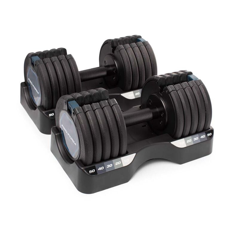 ProForm 50 Lb. Select-A-Weight Dumbbell Set image number 0
