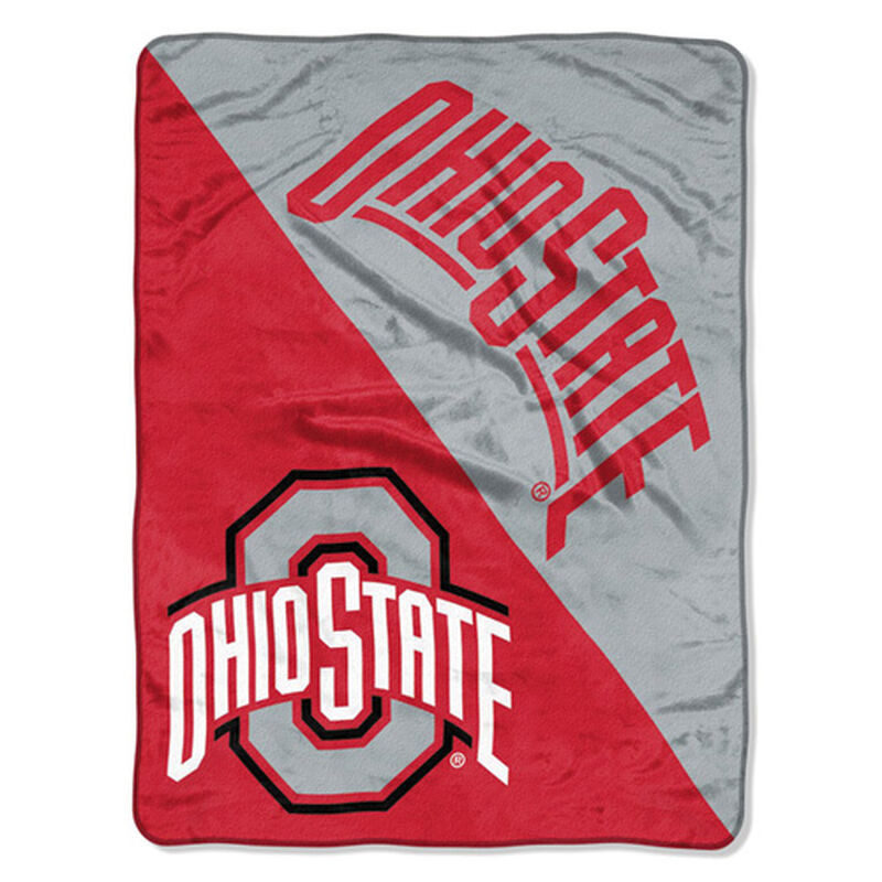 Northwest Co Ohio State Micro Raschl Throw Blanket image number 0