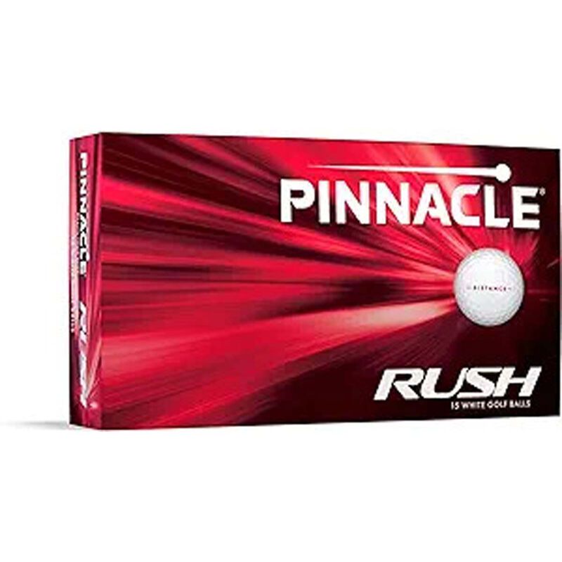 Titleist Pinnacle Rush White 15 Ball Pack image number 0