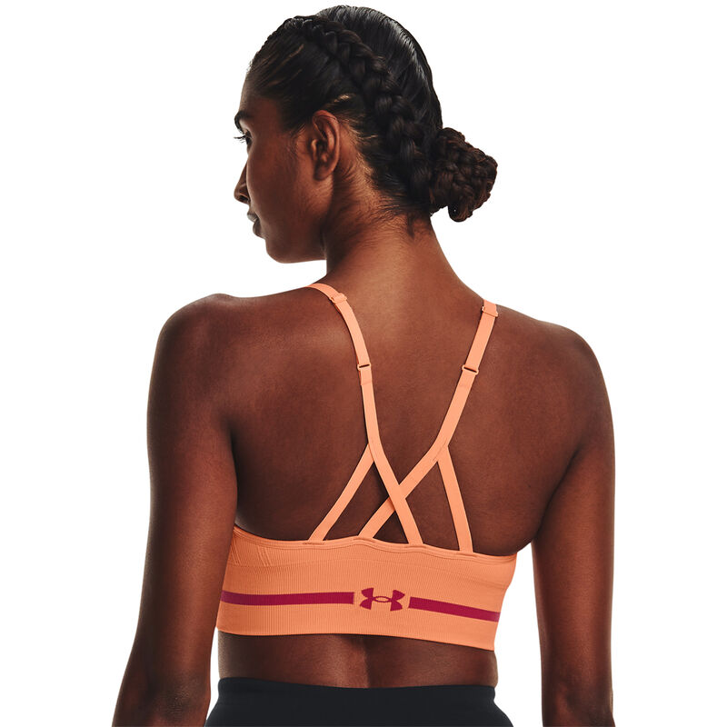 Under Armour Women's Seamless Low-Impact Long Bra image number 3