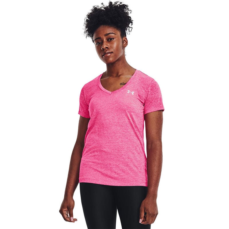 Under Armour Women's Short Sleeve Tech Twist V-Neck Tee image number 0