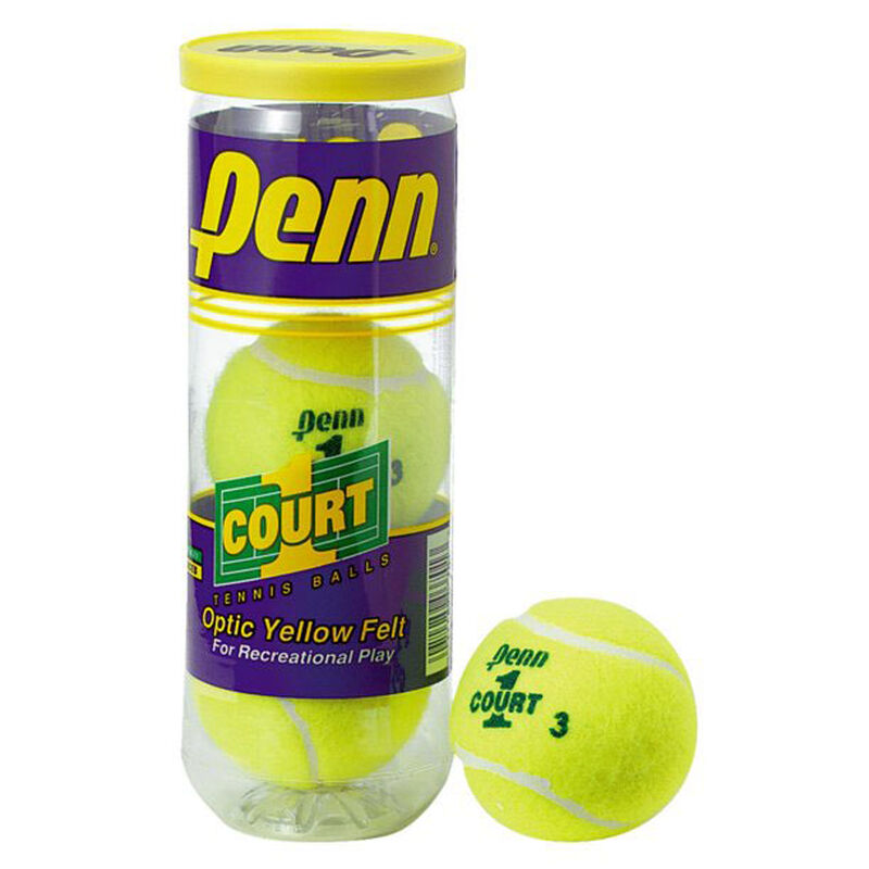 Penn Court One Tennis Ball (3 Ball Can) image number 0
