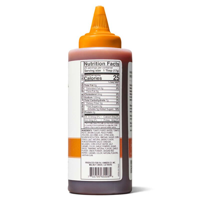 Kinder's Bourbon Peach BBQ Wing Sauce image number 2