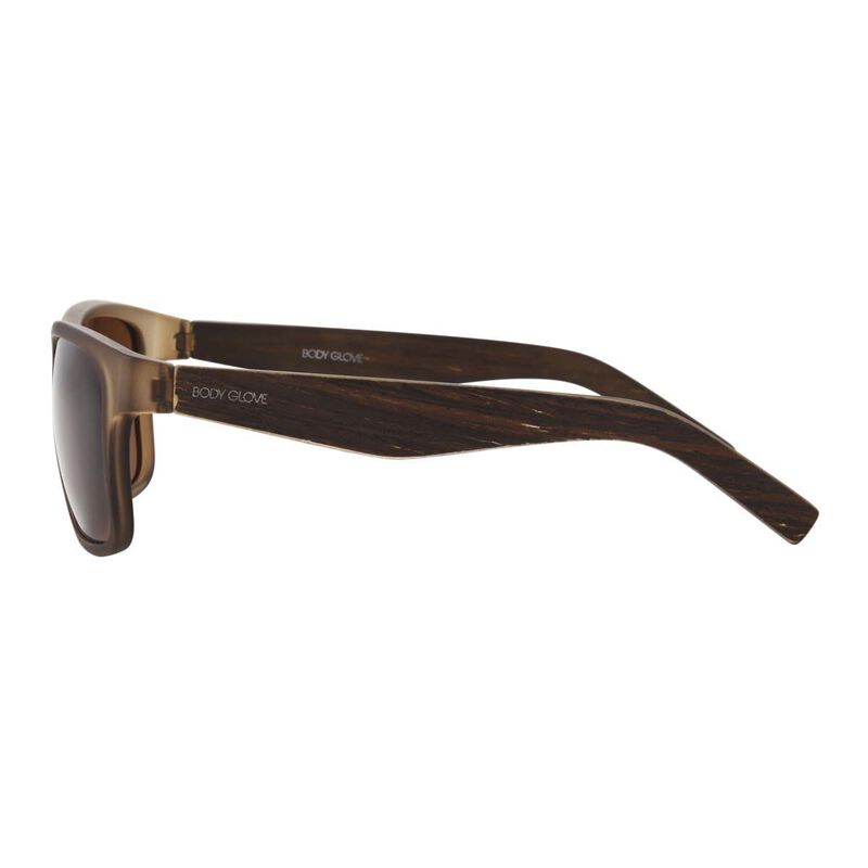 Body Glove Brown Rectangle Sunglasses image number 2