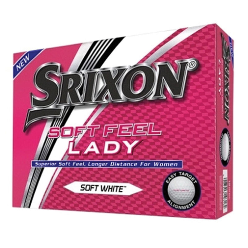 Srixon Soft Feel Lady Soft White 24-Pack Golf Balls image number 0
