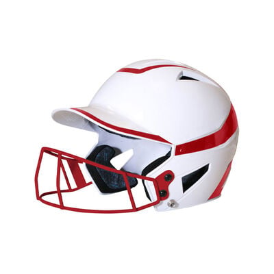 Champro Junior 2-Tone Fast Pitch Helmet with mask