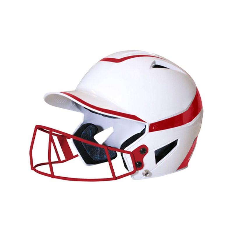 Champro Junior 2-Tone Fast Pitch Helmet with mask image number 0