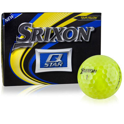 Srixon Q-Star 6 Yellow Golf Balls 12 Pack