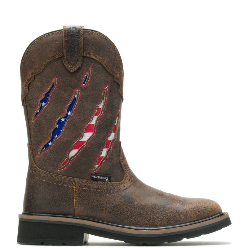 Wolverine RANCHER CLAW - FLAG/BROWN image number 1