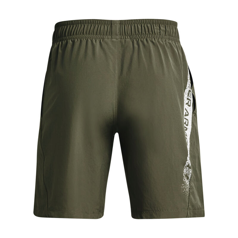 Under Armour Men's Woven Graphic Shorts image number 6