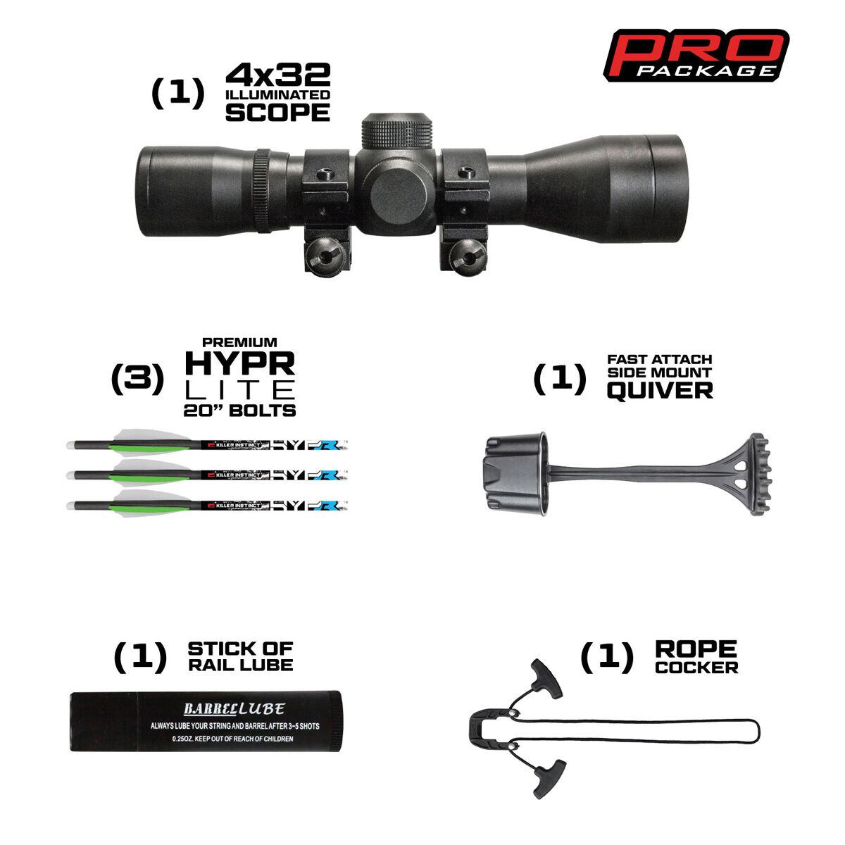 Killer Instinct Fuel 415 RDC Crossbow Package Killer Instinct Fuel 415 RDC Crossbow Package