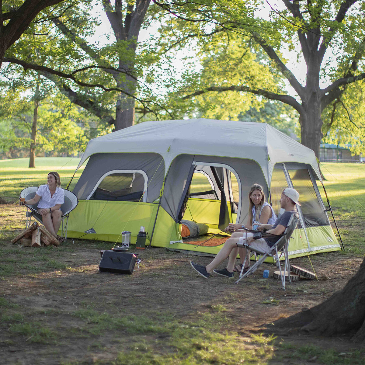 Core 9 person instant discount cabin tent