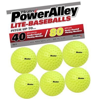 Heater Sports 6pk Soft Lite-Balls