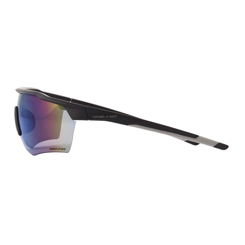 Rawlings Youth Youth Black Blue Mirror Shutout Sunglasses image number 2