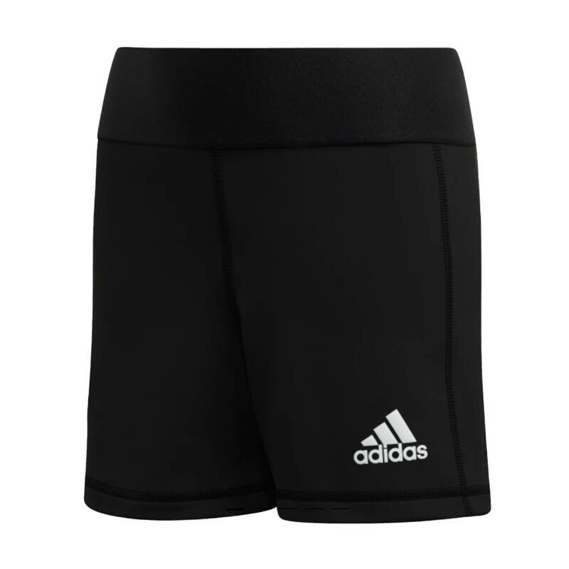 adidas Girls' Alphaskin Volleyball Shorts image number 0