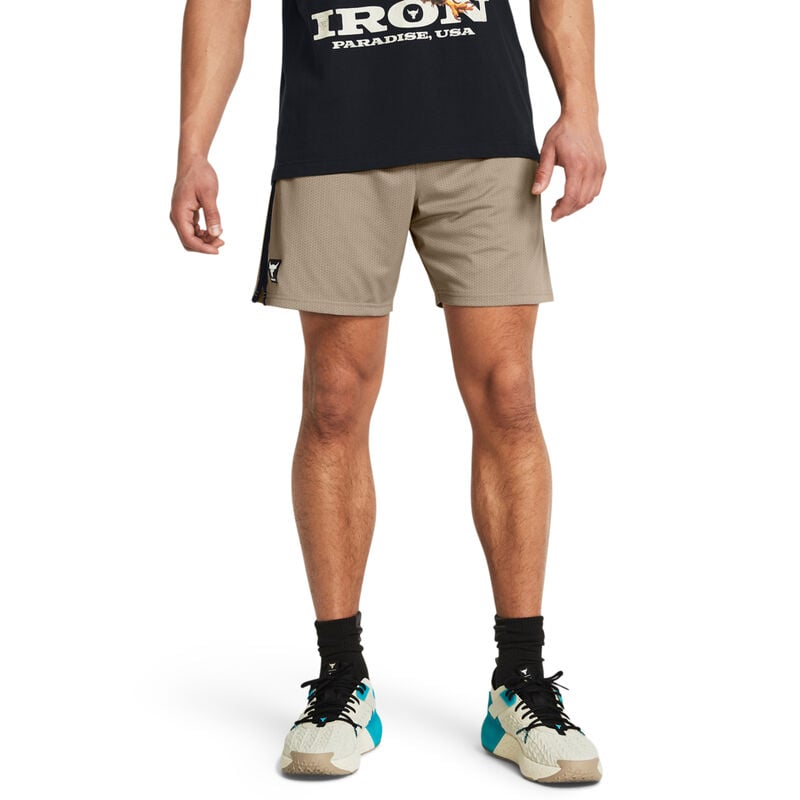 Under Armour Men's Project Rock Payoff Mesh Shorts image number 0