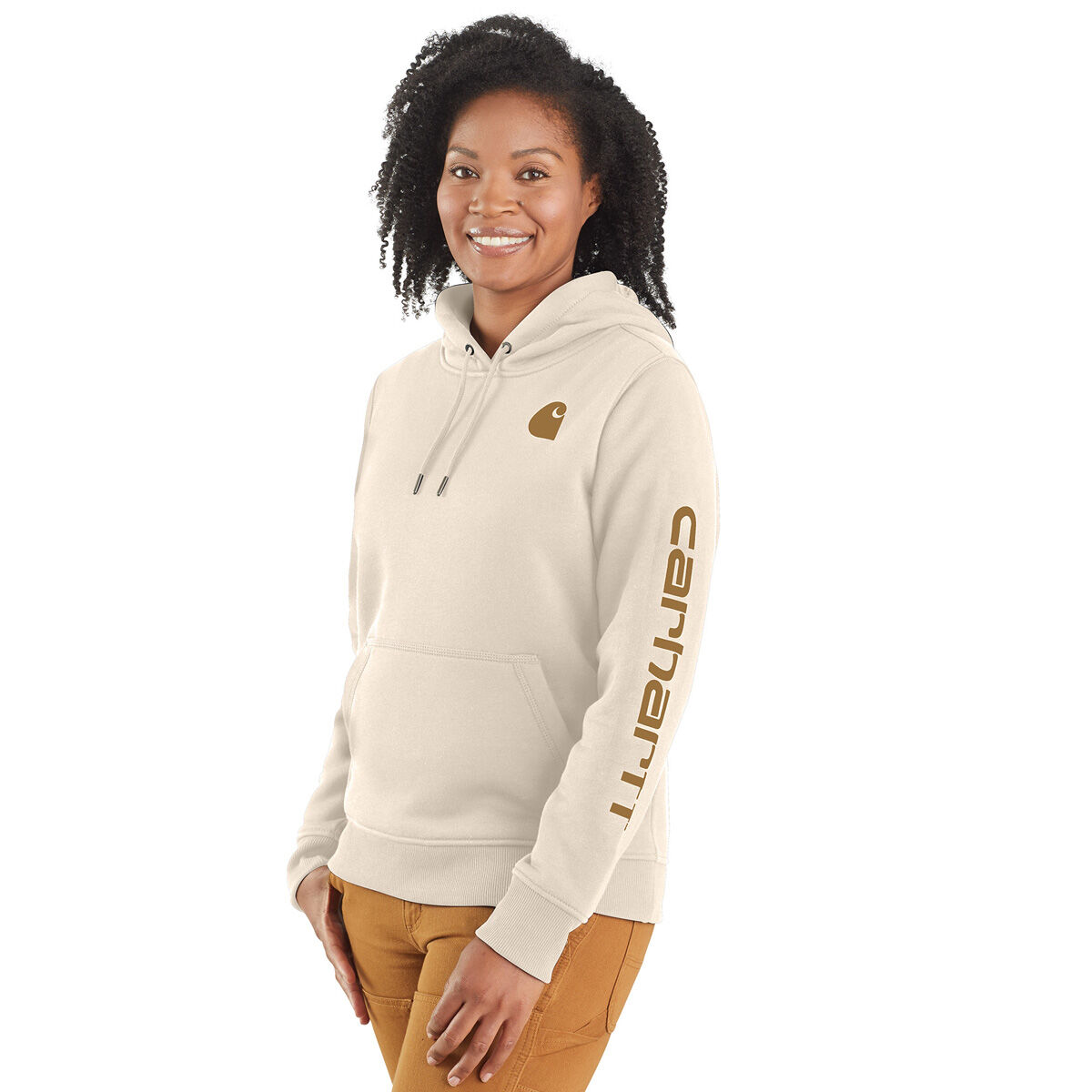 Carhartt women's clarksburg logo sweatshir 2025