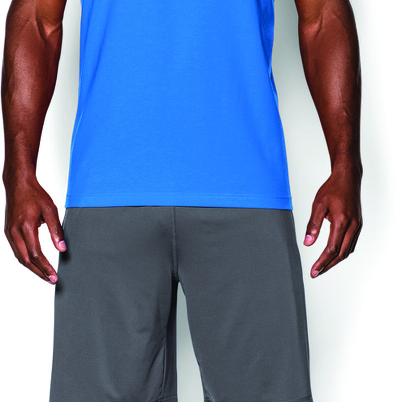 Under Armour Men's Short Sleeve Charged Cotton Sportstyle Left Chest Logo Tee image number 3