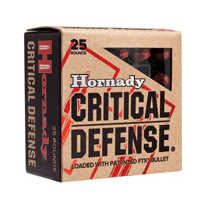 Hornady 40 S&W 165 gr FTX¨ Critical Defense