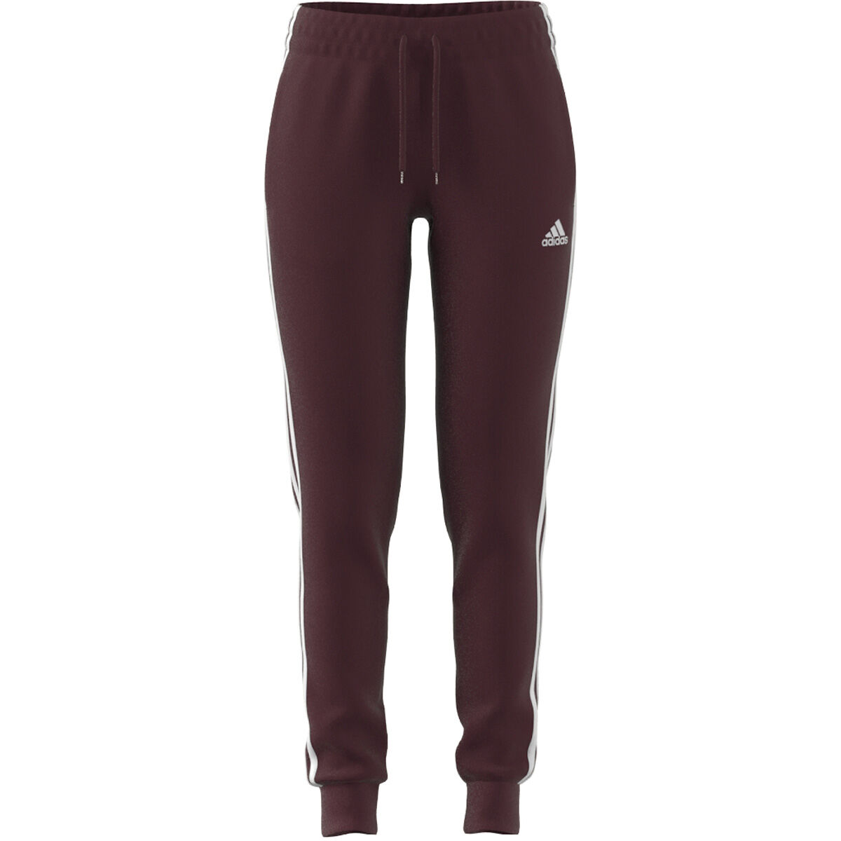 Adidas women's essentials 3-stripes fleece jogger pants sales