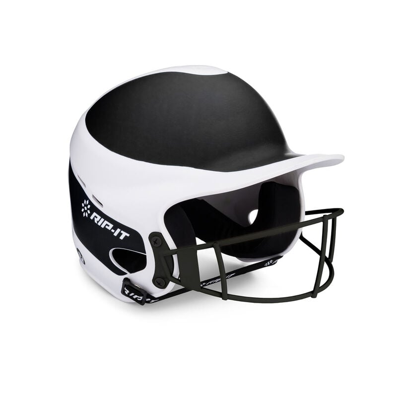Rip It Vision Pro Matte Two Tone Softball Batting Helmet image number 0