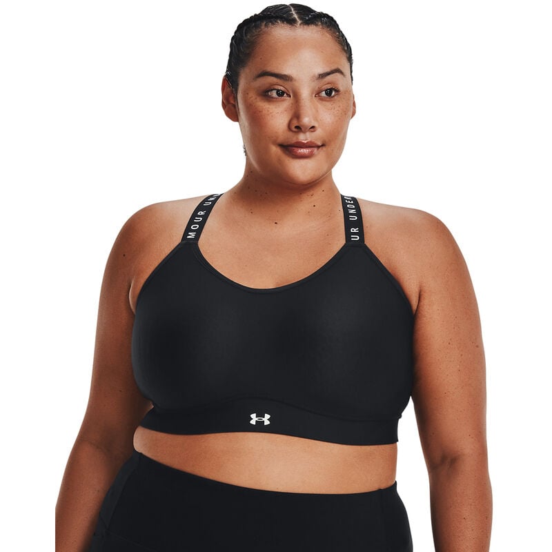Under Armour Women's Plus Size Infinity Mid-Impact Covered Sports Bra image number 0