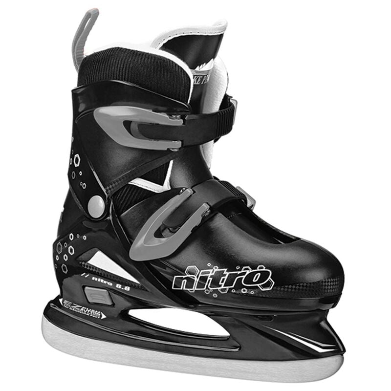 Lake Placid Boys' Nitro Adjustable Ice Skates image number 0