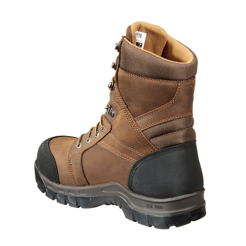 Carhartt Rugged Flex WP Ins. 8" Composite Toe Work Boot image number 9