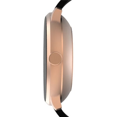 Itouch Sport 3 Smartwatch: Rose Gold Case with Black Strap