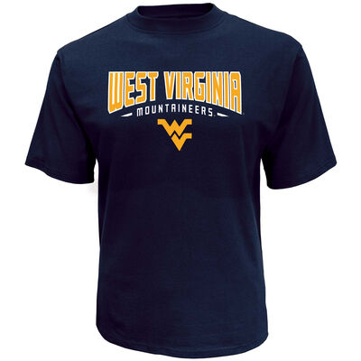 Knights Apparel Men's University of West Virginia Classic Arch Short Sleeve T-Shirt