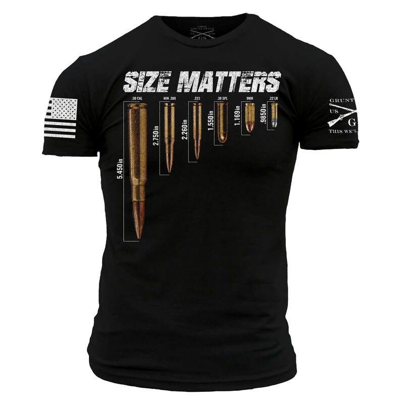 Grunt Style Men's Size Matters Tee image number 0